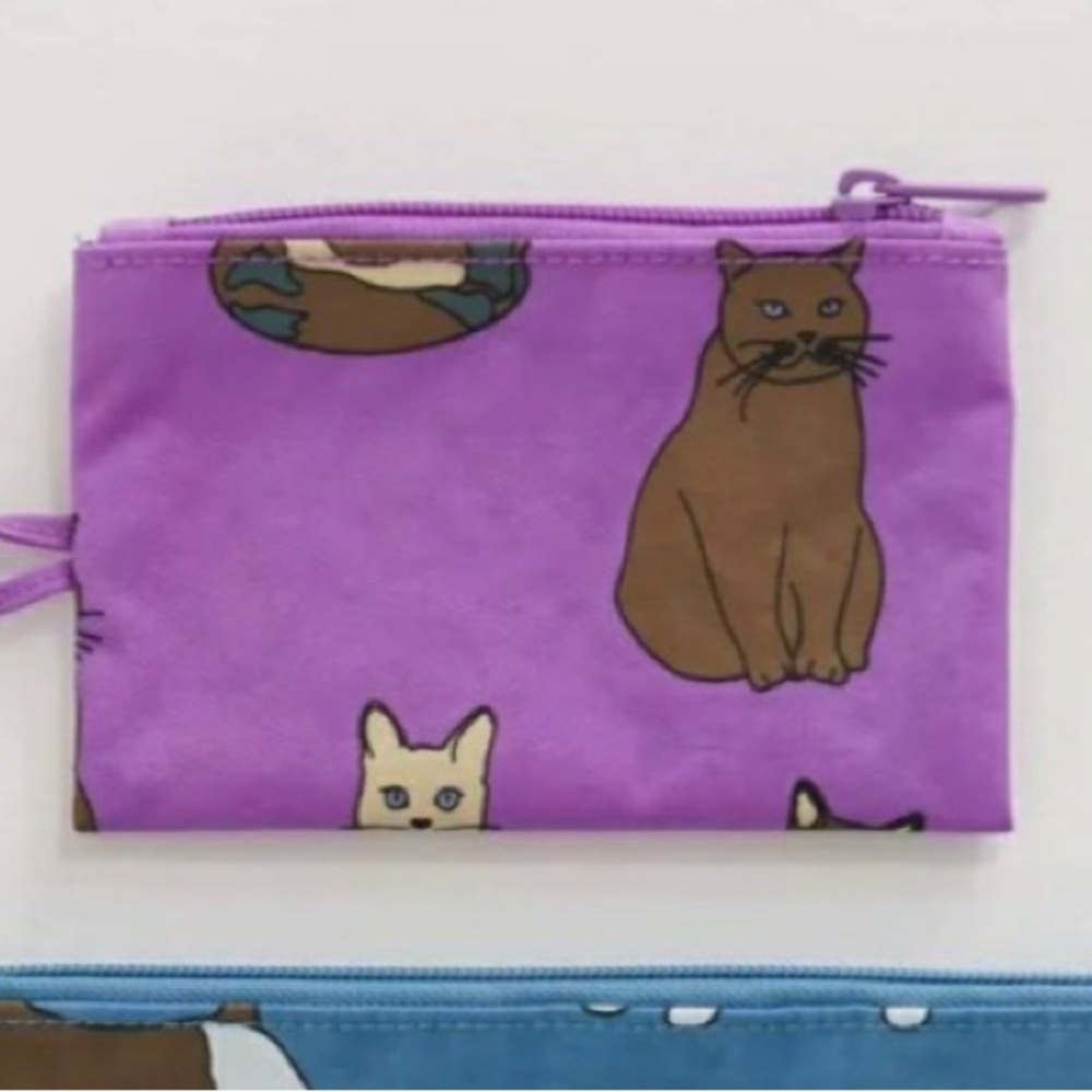 ISO*** Small flat pouch in garden pets baggu